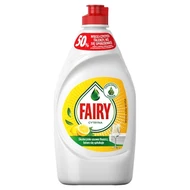 Fairy Lemon Washing Up Liquid. No Soaking, No Grease, No Fuss 450 ML