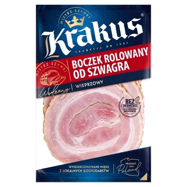 Krakus Boczek rolowany od szwagra 100 g - 0