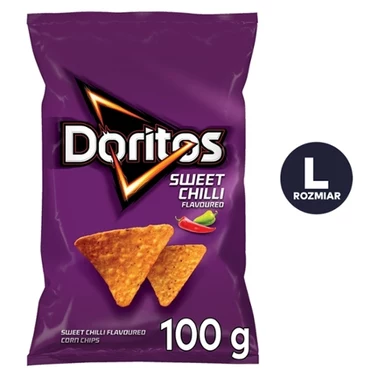 Doritos Sweet Chilli Chipsy kukurydzane o smaku słodkiego chilli 100 g - 2