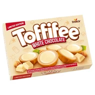 Toffifee Orzech laskowy w karmelu kremie i białej czekoladzie 125 g (15 sztuk)