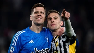 Wojciech Szczęsny i Arkadiusz Milik w Juventusie