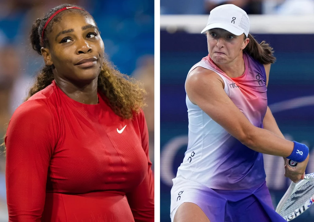 Serena Williams / Iga Świątek Serena Williams / Iga Świątek