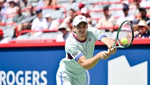 Hubert Hurkacz rywalizował o awans do trzeciej rundy ATP Masters 1000 w Cincinnati