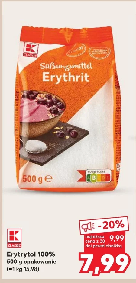 Erytrytol K-Classic