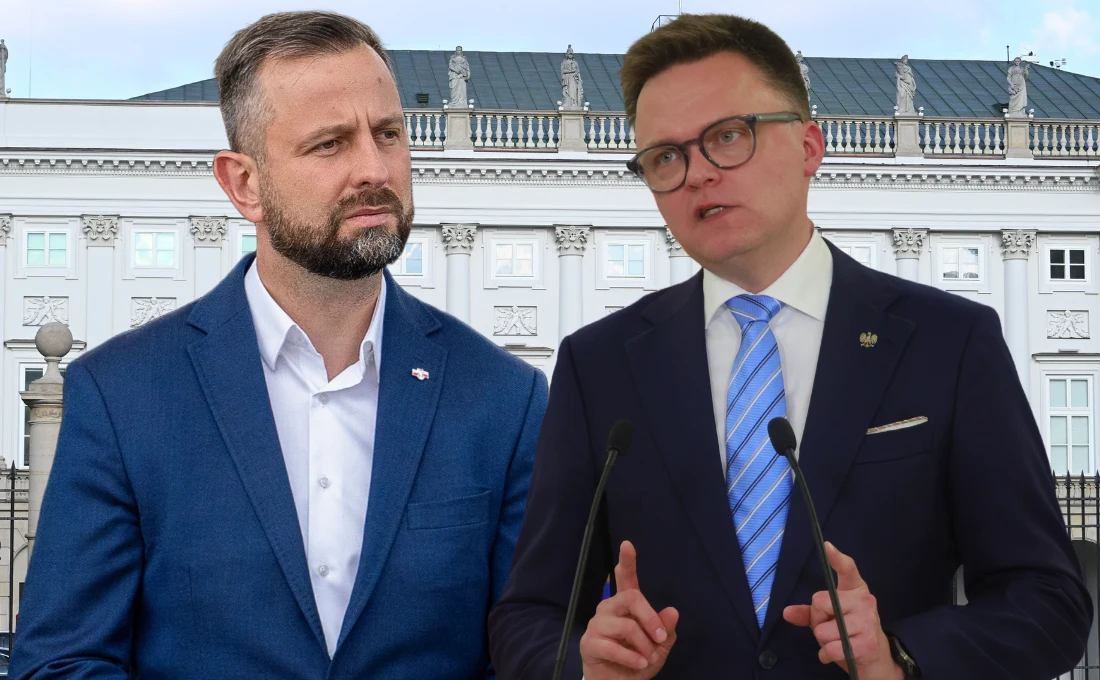 Władysław Kosiniak-Kamysz i Szymon Hołownia - liderzy PSL i Polski 2050 Władysław Kosiniak-Kamysz i Szymon Hołownia - liderzy PSL i Polski 2050