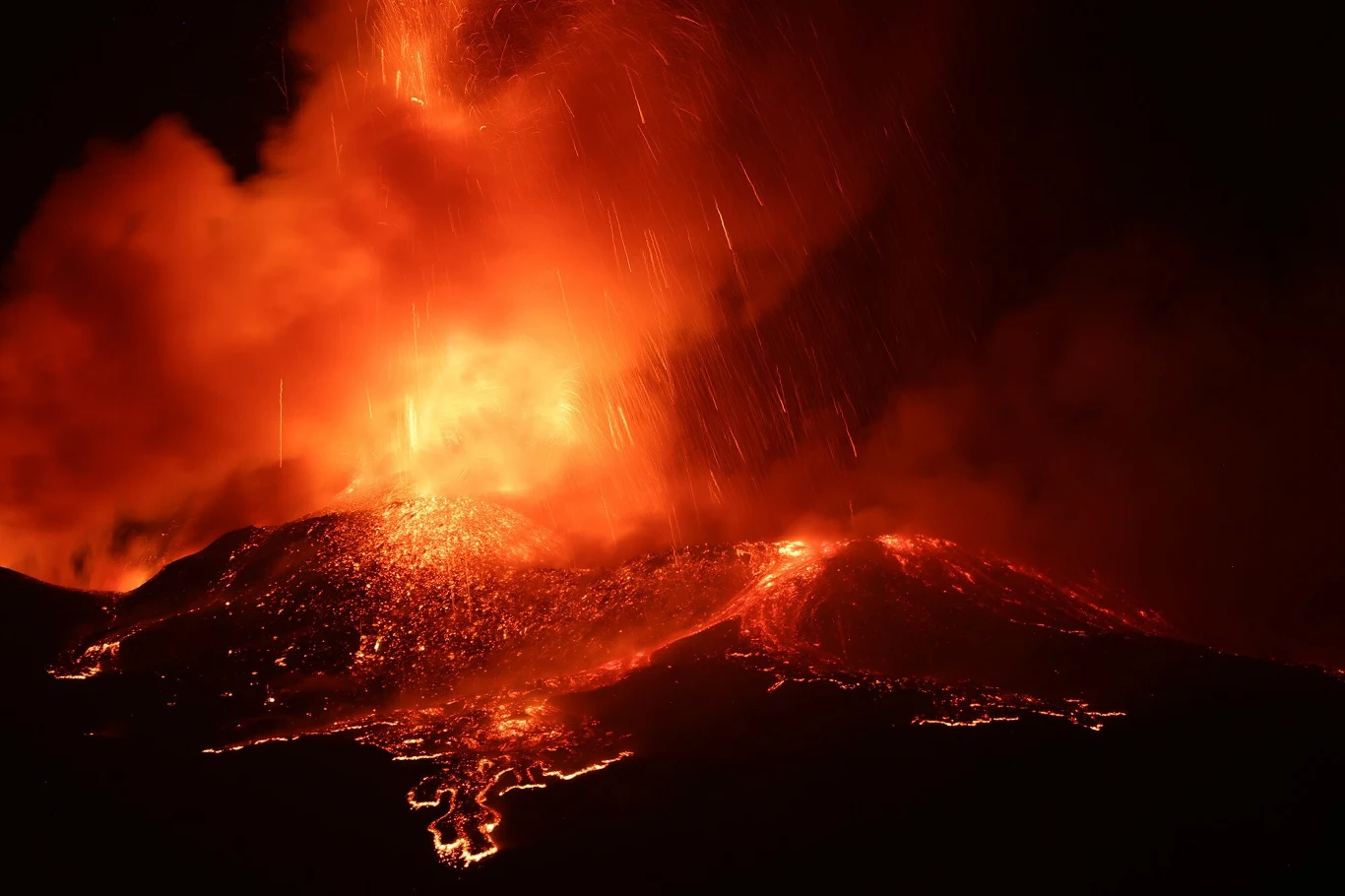 Erupcja wulkanu Etna