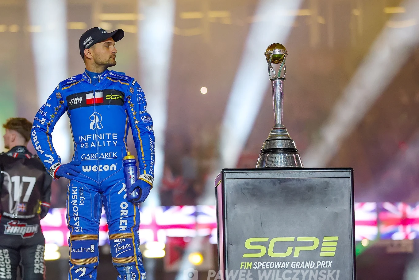 Bartosz Zmarzlik w Grand Prix Wielkiej Brytanii. Bartosz Zmarzlik w Grand Prix Wielkiej Brytanii.