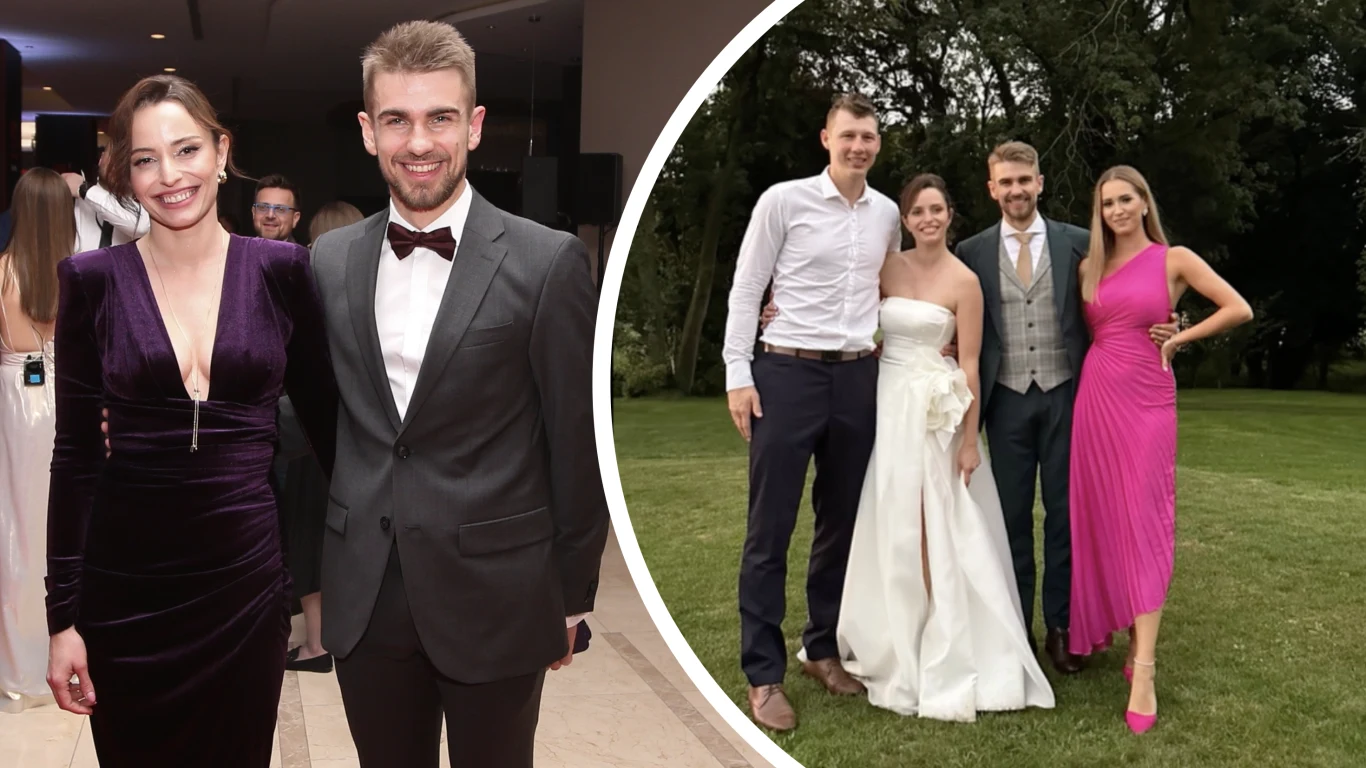 Jakub Popiwczak i Magdalena Wróbel wzięli ślub Jakub Popiwczak i Magdalena Wróbel wzięli ślub