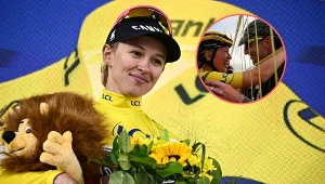 Katarzyna Niewiadoma ze swoim partnerem