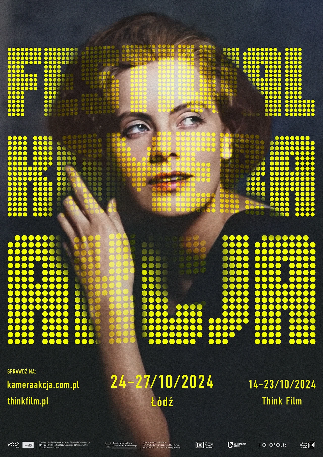 Plakat 15. edycji Festiwalu Kamera Akcja