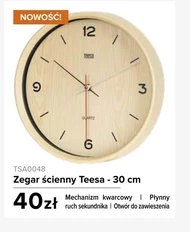 Zegar ścienny Teesa