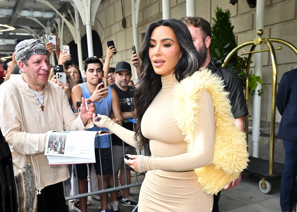 Kim Kardashian przykula uwagę stylizacją