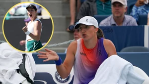 Danielle Collins (w kółeczku) podczas igrzysk zaatakowała Igę Świątek