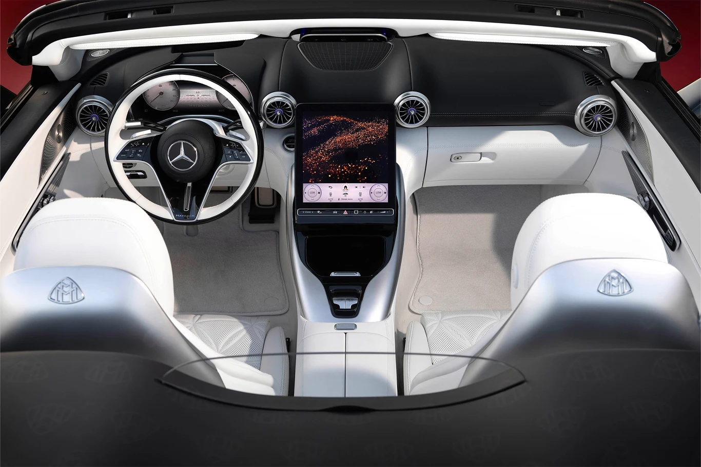 Mercedes-Maybach SL 680. W luksusowym wydaniu został pozbawiony tylnej kanapy. Mercedes-Maybach SL 680. W luksusowym wydaniu został pozbawiony tylnej kanapy.