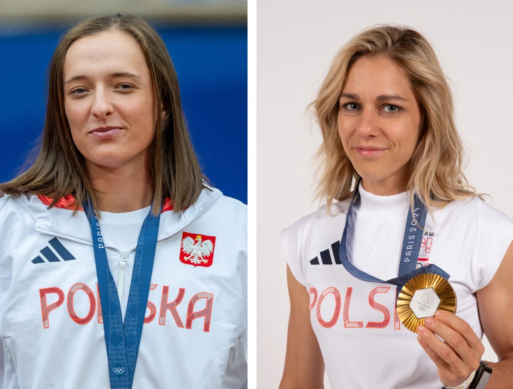 Iga Świątek i Aleksandra Mirosław Iga Świątek i Aleksandra Mirosław