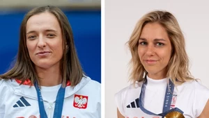 Iga Świątek i Aleksandra Mirosław