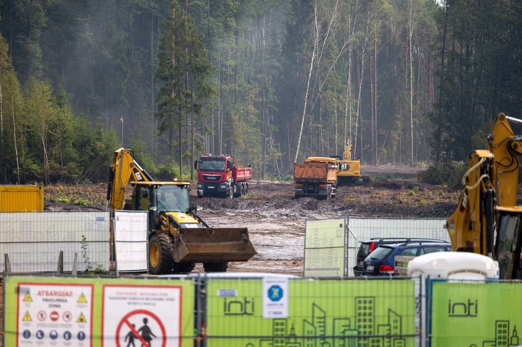 Litwa buduje bazę wojskową dla Niemców na granicy z Białorusią