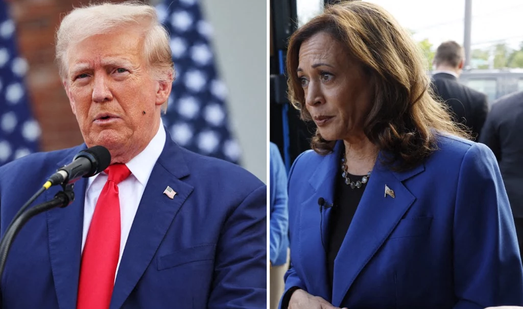 Donald Trump i Kamala Harris Donald Trump i Kamala Harris
