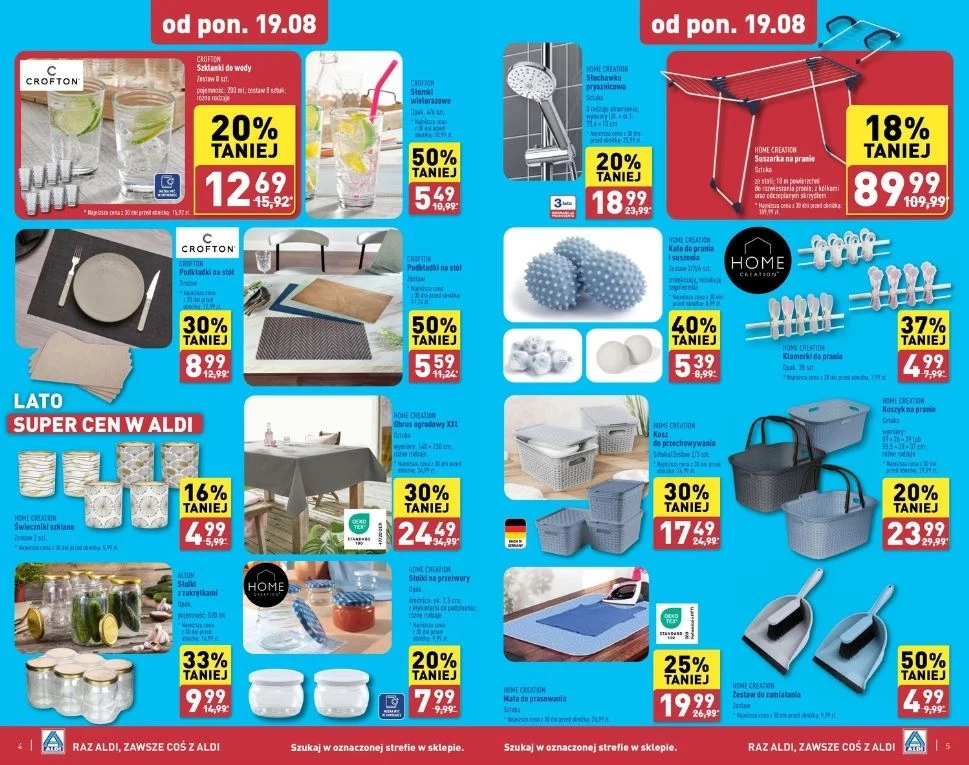 Aldi oferuje wielką wyprzedaż! Aldi oferuje wielką wyprzedaż!