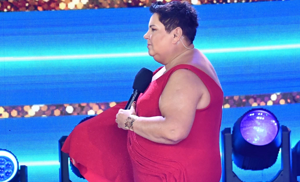 Dorota Wellman była prowadzącą sopockiego festiwalu