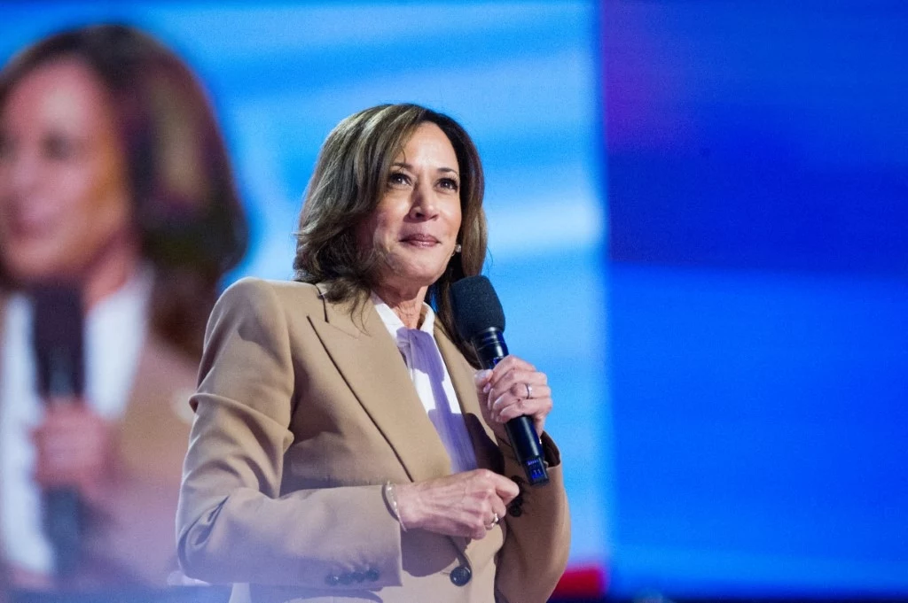 Wybory w USA 2024. Delegaci demokratów w Chicago symbolicznie wybrali Kamalę Harris na kandydatkę na prezydenta Wybory w USA 2024. Delegaci demokratów w Chicago symbolicznie wybrali Kamalę Harris na kandydatkę na prezydenta