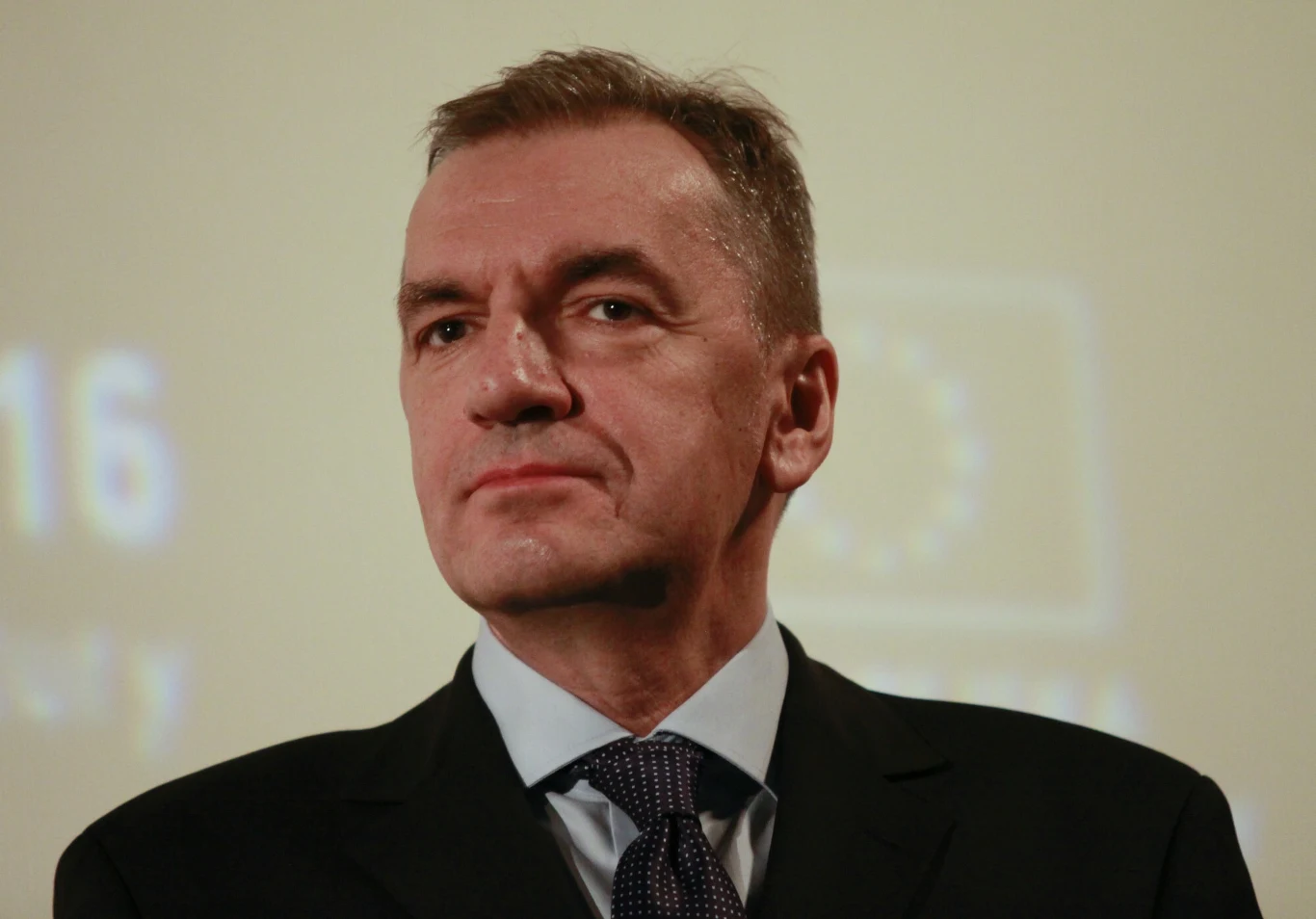 Władysław Pasikowski na pokazie filmu "Jack Strong" (2014)