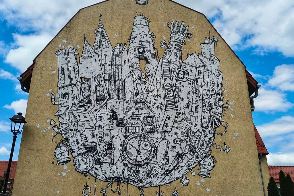 Mural "Takie Pany"