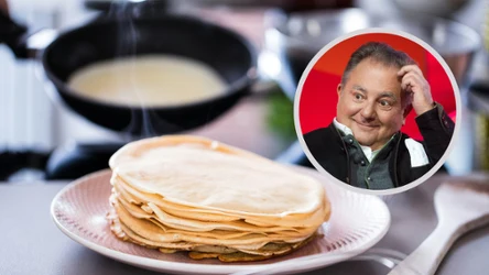 ​Naleśniki z przepisu Roberta Makłowicza. Dzięki jednemu składnikowi są miękkie i puszyste