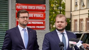 Politycy PiS - Andrzej Śliwka oraz Michał Moskal - złożyli zawiadomienie do PKW