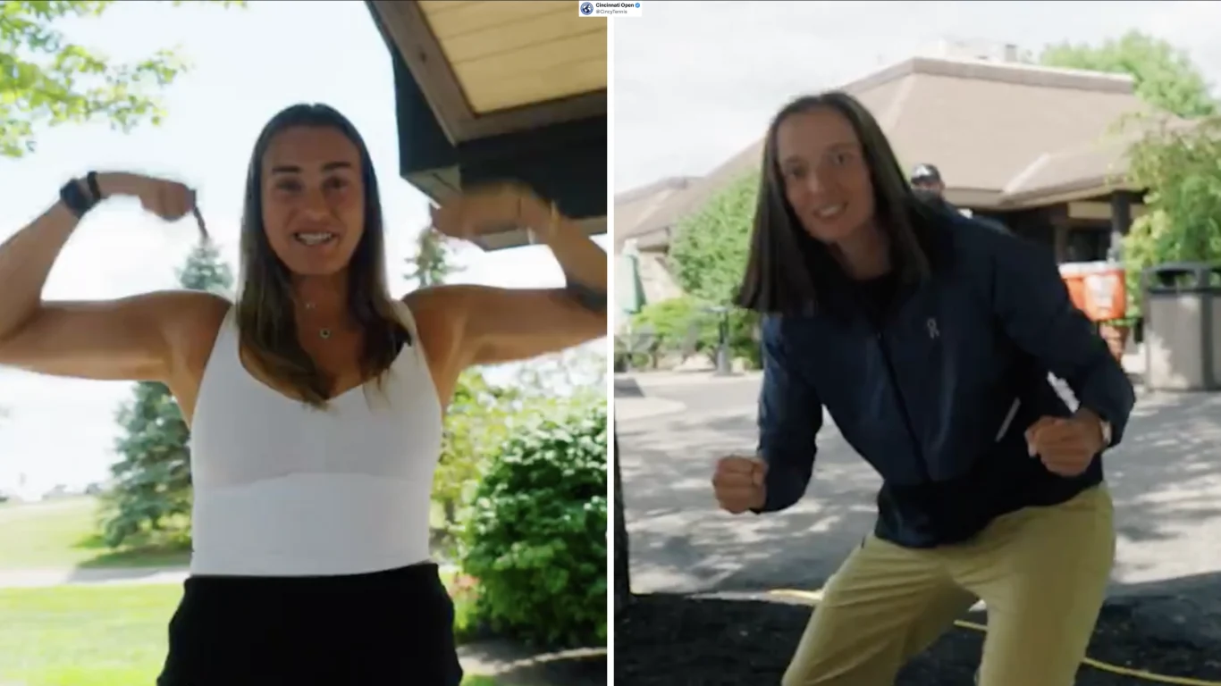 Aryna Sabalenka i Iga Świątek zmierzyły się poza kortem Aryna Sabalenka i Iga Świątek zmierzyły się poza kortem