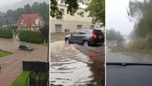 Gwałtowne burze i ulewy przetaczają się przez południową Polskę. TPN informuje o zalanych szlakach turystycznych. IMGW odradza wychodzenie w góry