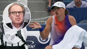 Wojciech Fibak i Iga Świątek