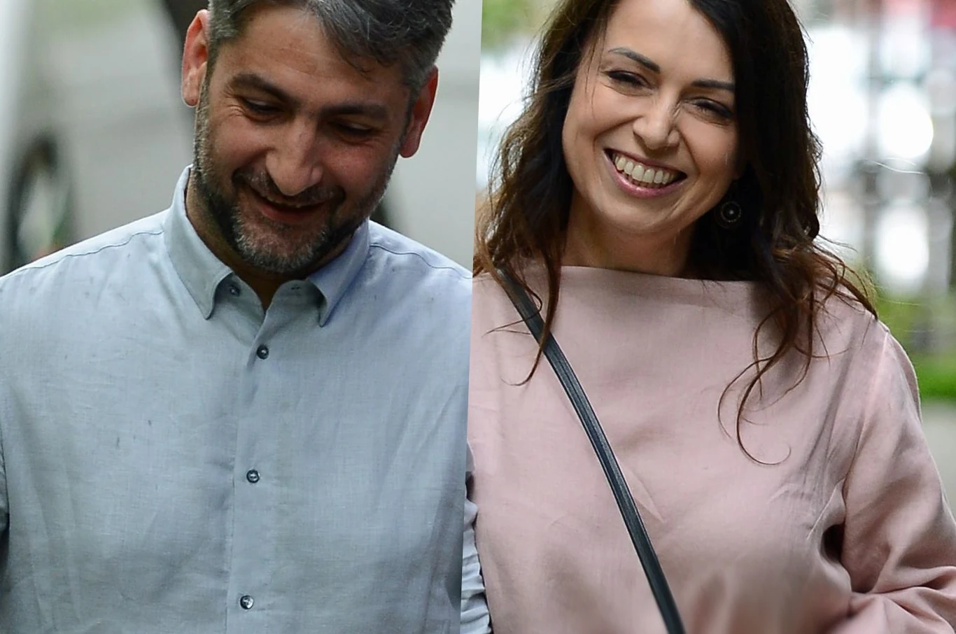 Pakosińska z mężem Pakosińska z mężem