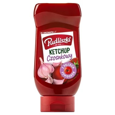 Pudliszki Ketchup czosnkowy 475 g - 0