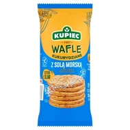 Kupiec Extra Slim Wafle kukurydziane z solą morską 105 g