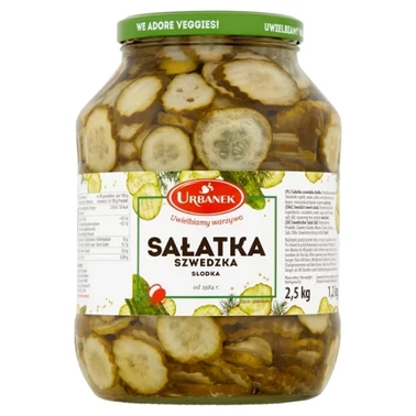 Urbanek Sałatka szwedzka słodka 2,5 kg - 1