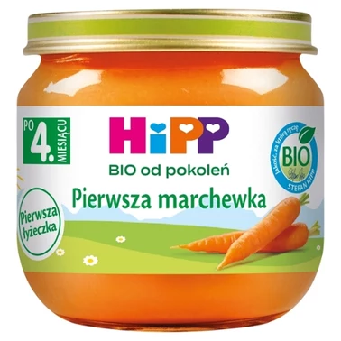 HiPP BIO Pierwsza marchewka po 4. miesiącu 80 g - 0