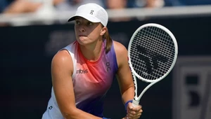 Iga Świątek zagrała mecz pokazowy przed startem wielkoszlemowego US Open