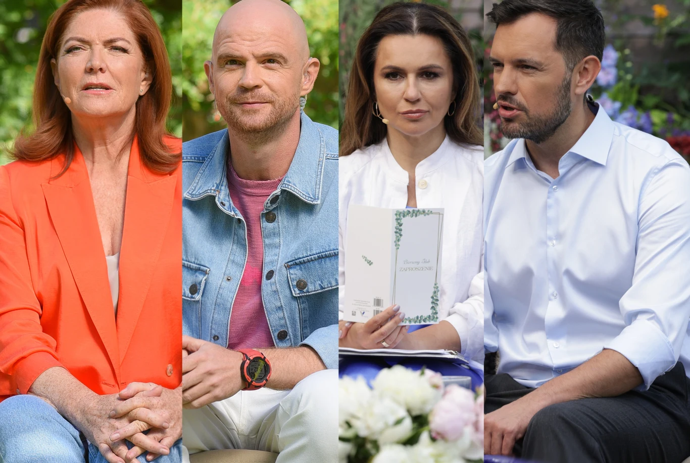 Nerwowo w "Pytaniu na śniadanie". Na zdjęciu: K. Dowbor, F. Antonowicz, B. Tadla, T. Tylicki Nerwowo w "Pytaniu na śniadanie". Na zdjęciu: K. Dowbor, F. Antonowicz, B. Tadla, T. Tylicki