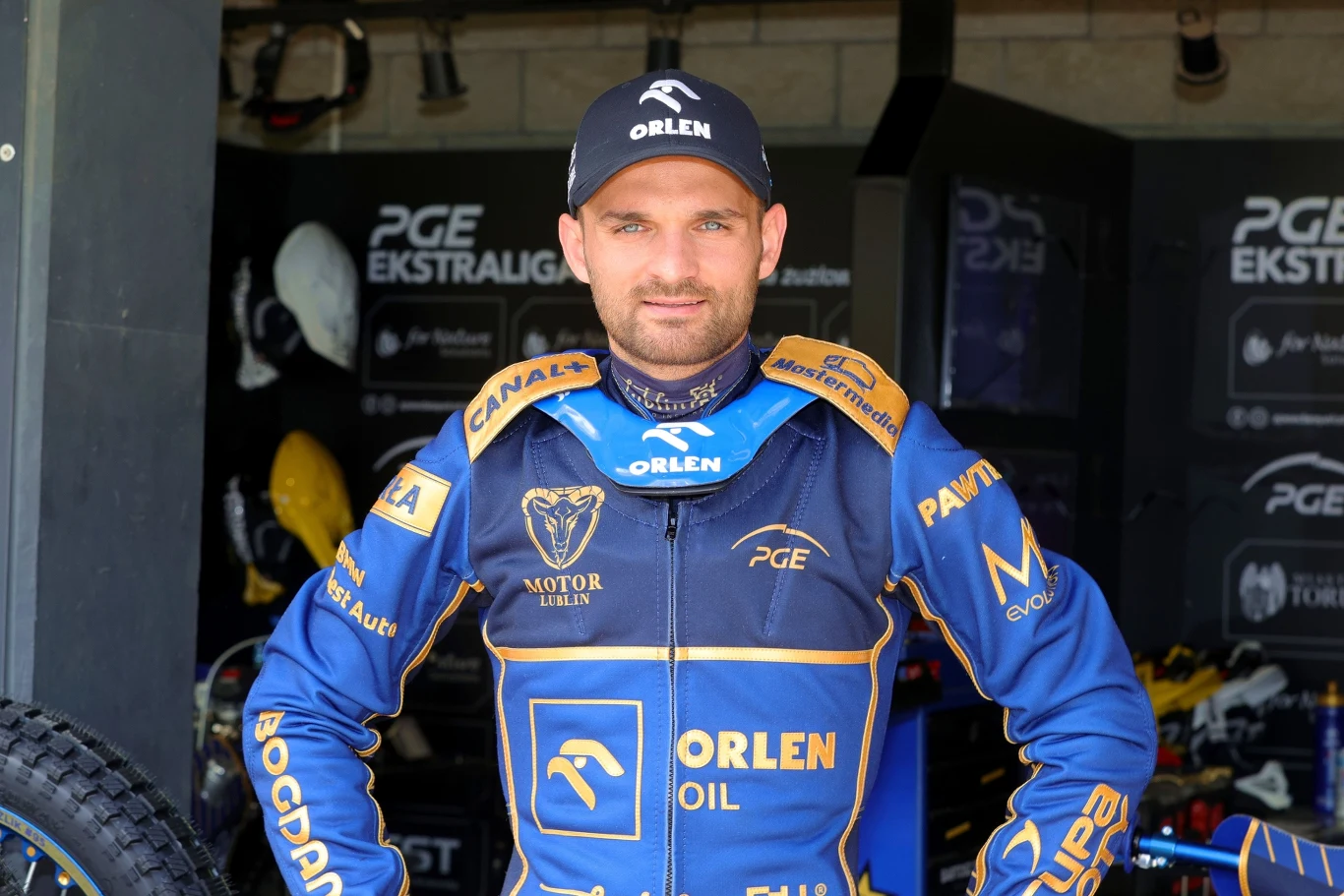 Bartosz Zmarzlik w barwach Motoru Lublin.
