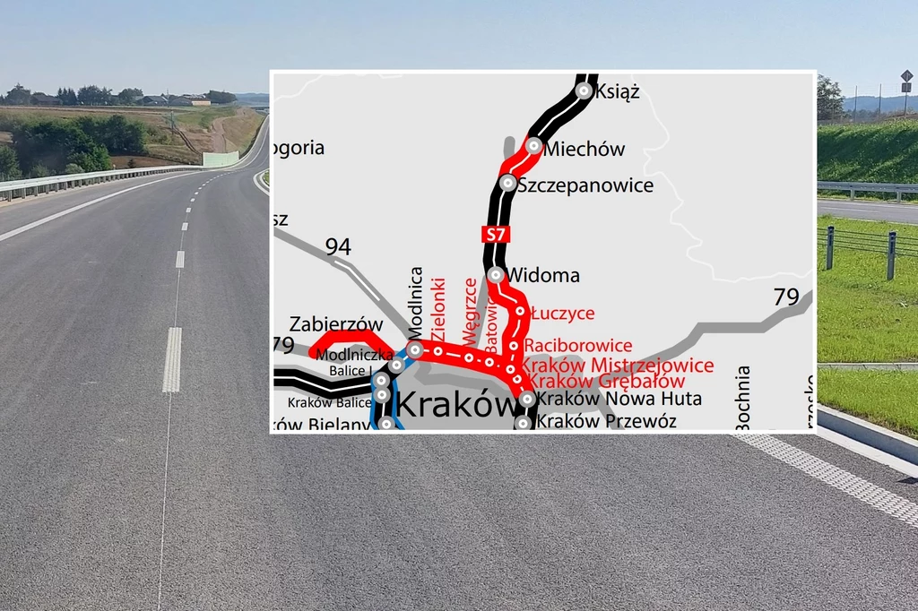 Odcinek S7 Miechów - Szczepanowice zostanie oddany już 24 sierpnia. Najpierw jednak drogowcy wprowadzą zmiany w organizacji na sąsiednich fragmentach.