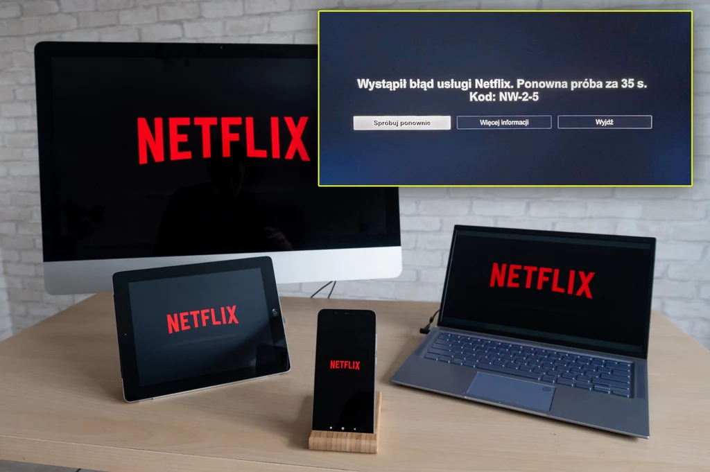 Netflix nie działa. Jak prawidłowo interpretować wyświetlane kody błędów?