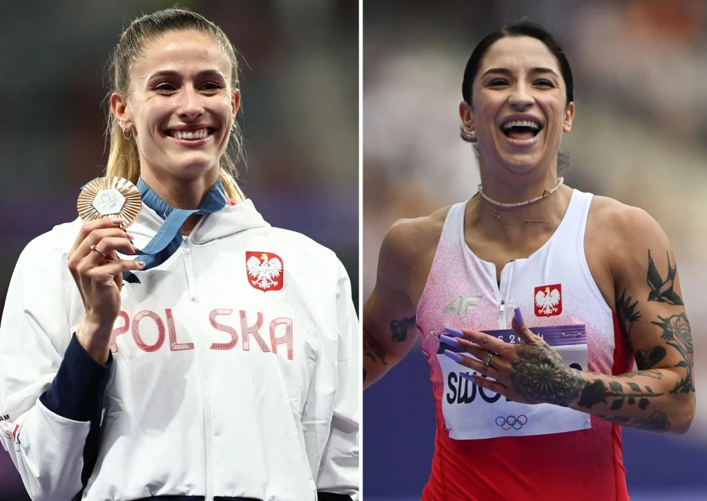 Natalia Kaczmarek (z lewej) i Ewa Swoboda (z prawej) Natalia Kaczmarek (z lewej) i Ewa Swoboda (z prawej)