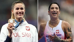 Natalia Kaczmarek (z lewej) i Ewa Swoboda (z prawej)