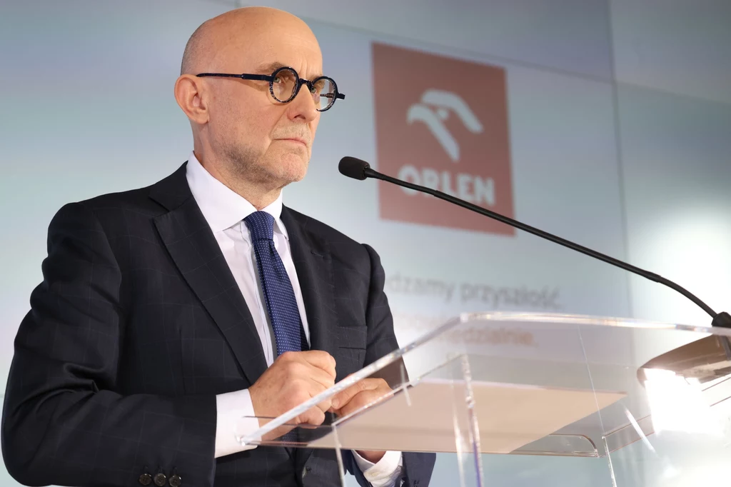 Prezes Orlenu Ireneusz Fąfara omawia wyniki grupy za I półrocze 2024 r.
