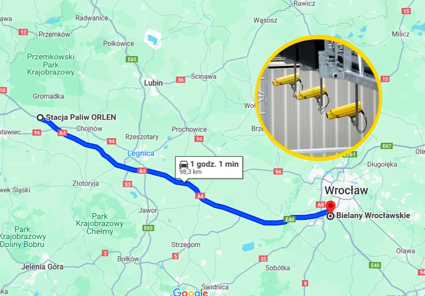 Na dolnośląskim fragmencie autostrady A4 pojawią się dwa nowe odcinkowe pomiary predkości Na dolnośląskim fragmencie autostrady A4 pojawią się dwa nowe odcinkowe pomiary predkości