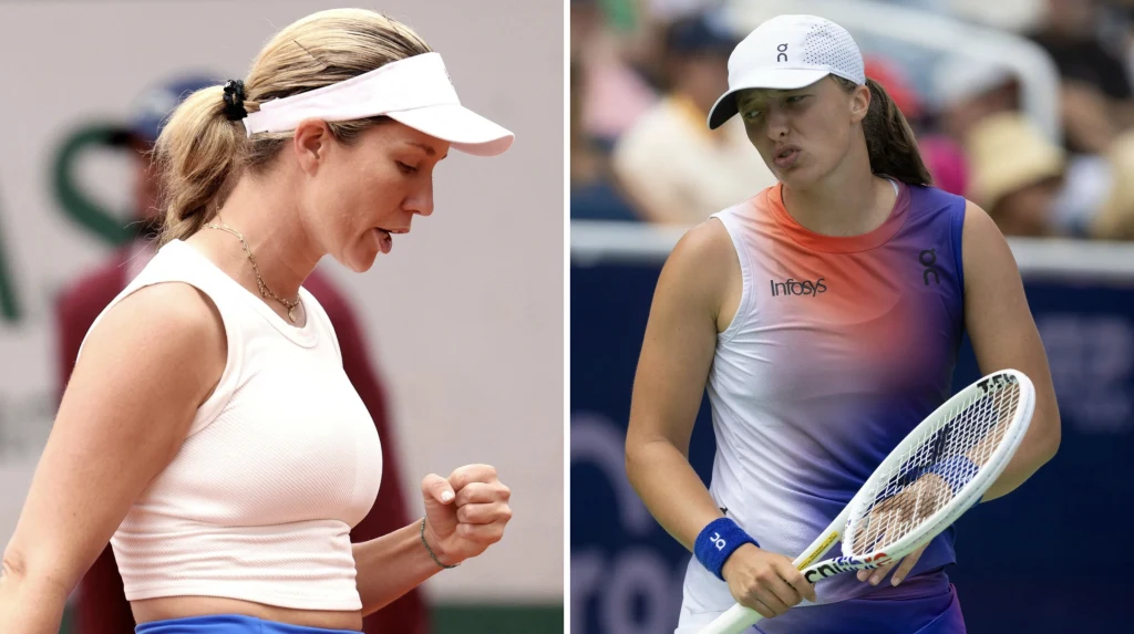 Danielle Collins, Iga Świątek