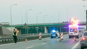 Odcinek autostrady A4, gdzie poszukiwana była Izabela P.