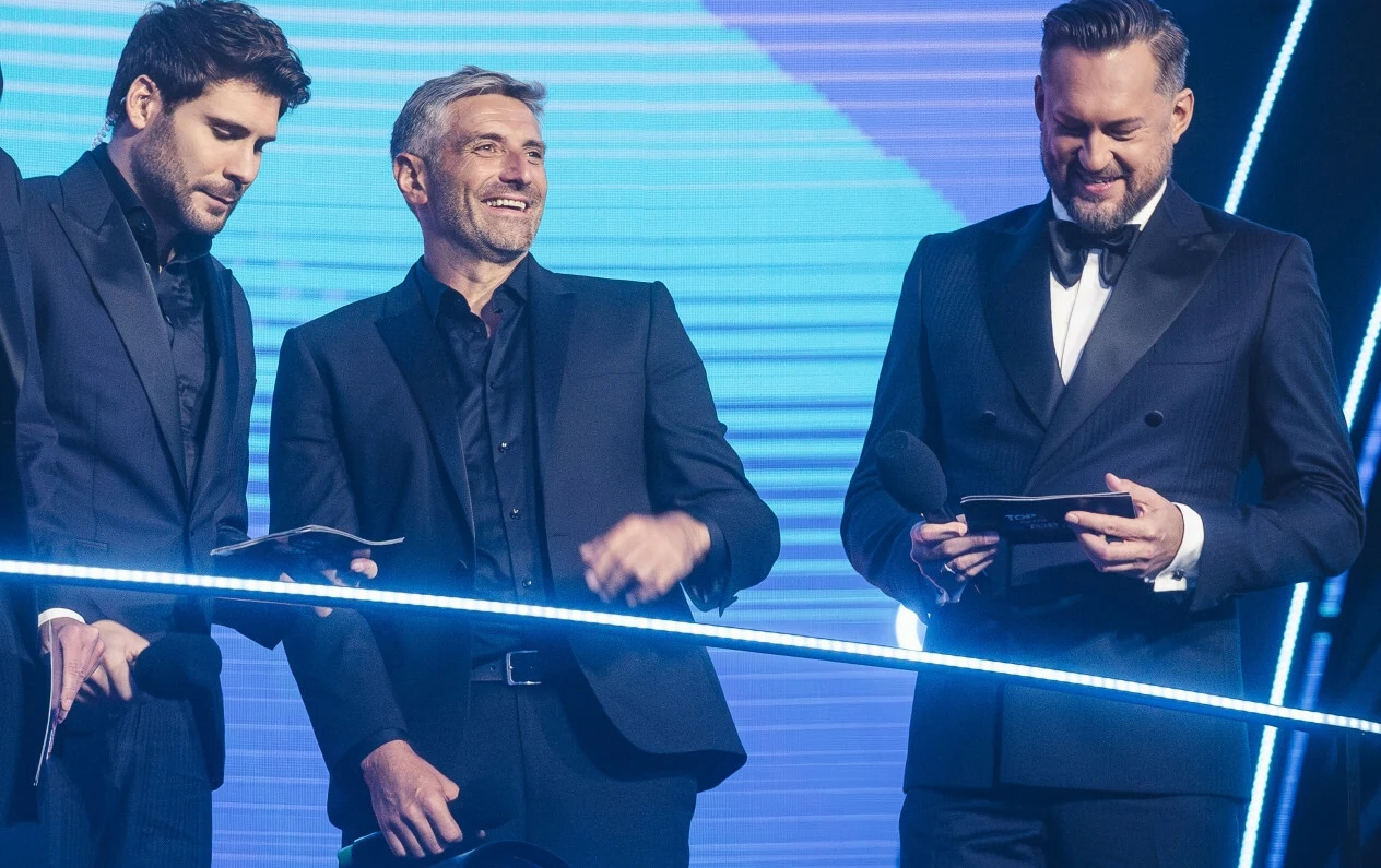 Jan Pirowski, Maciej Dowbor i Marcin Prokop Jan Pirowski, Maciej Dowbor i Marcin Prokop