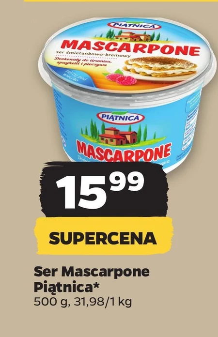 Piątnica Ser Mascarpone 500 g